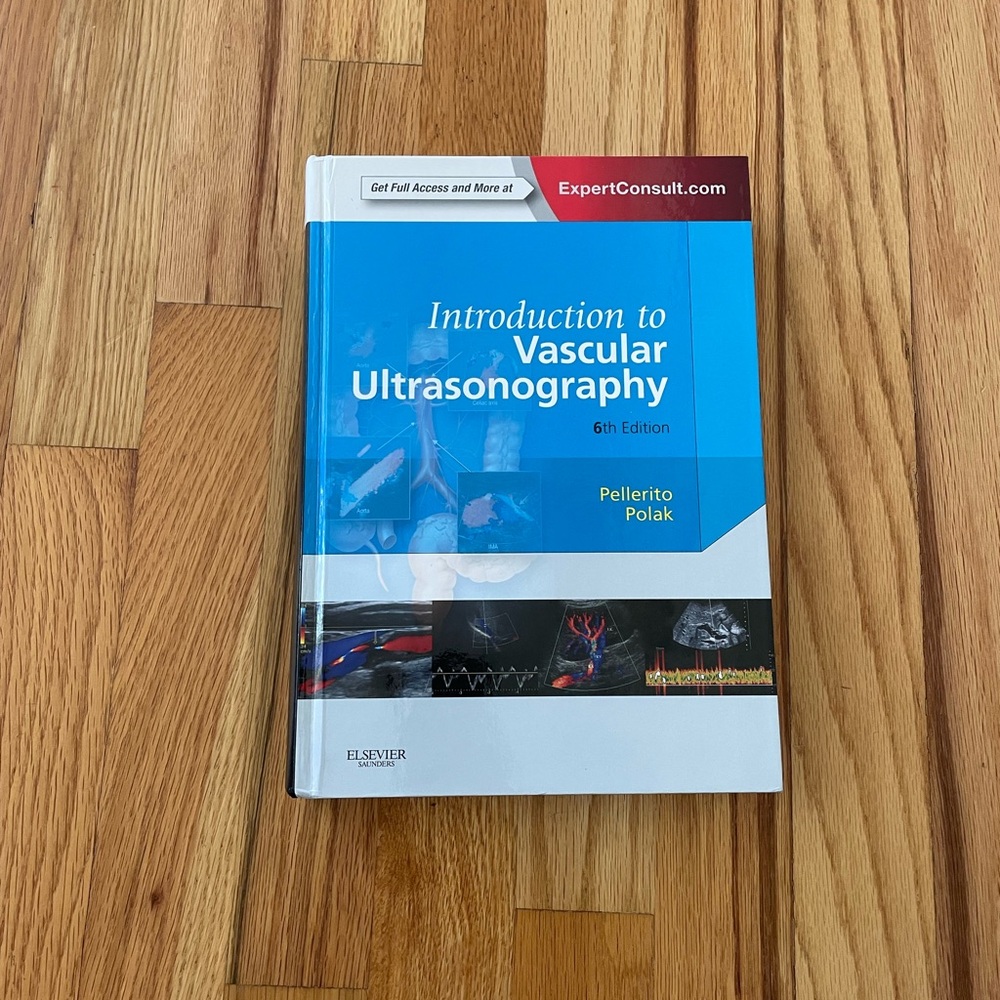 🌷 Introduction to Vascular Ultrasonography Book 6th Edition. ISBN9781437714173